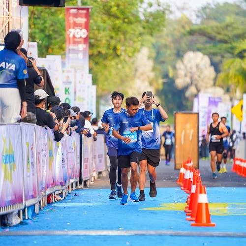 Race photo from BOGORUN 2026