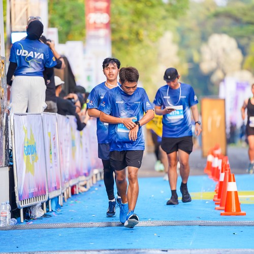 Race photo from BOGORUN 2026