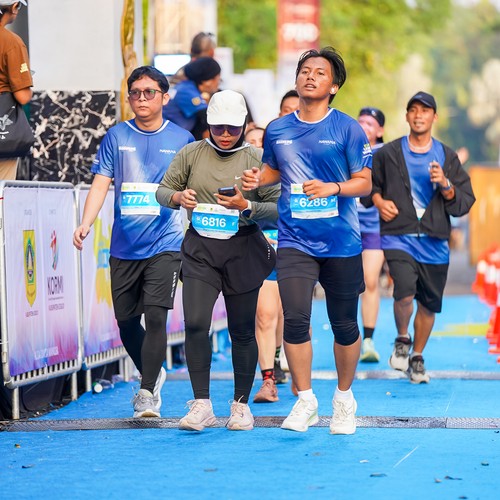 Race photo from BOGORUN 2026