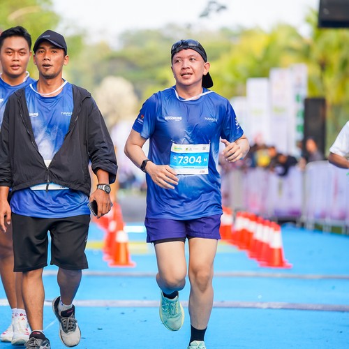 Race photo from BOGORUN 2026