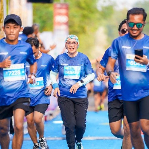 Race photo from BOGORUN 2026