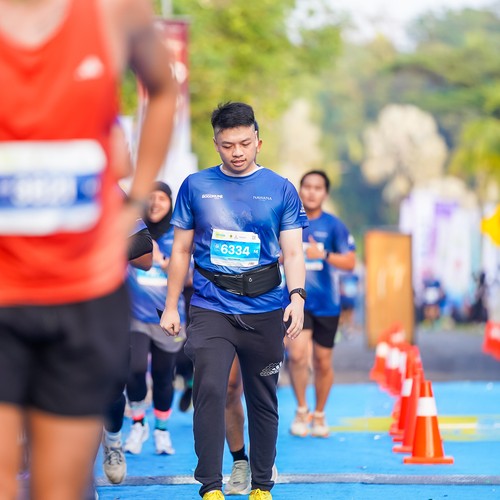 Race photo from BOGORUN 2026
