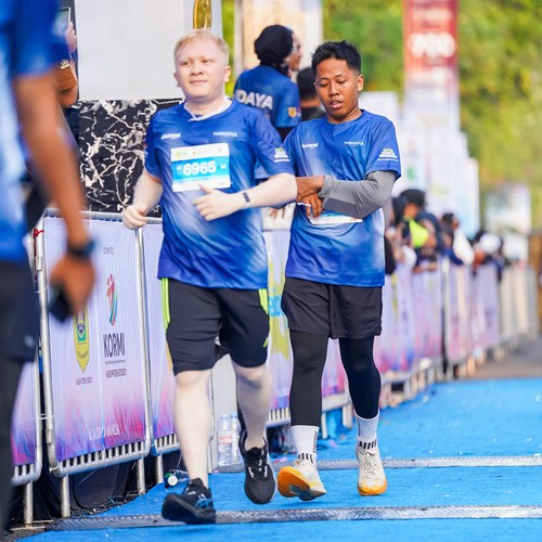 Race photo from BOGORUN 2026