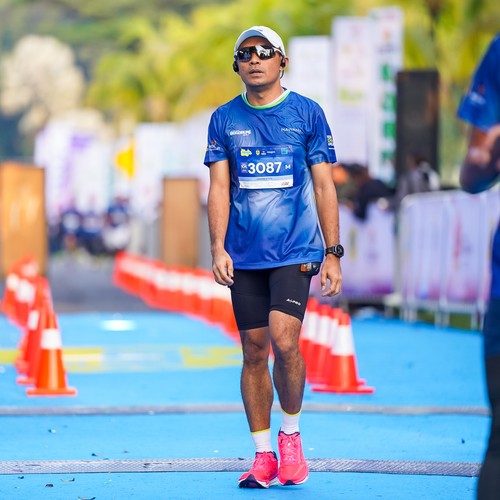 Race photo from BOGORUN 2026