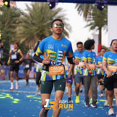 Race photo from ISOPLUS RUN 2026 - JAKARTA
