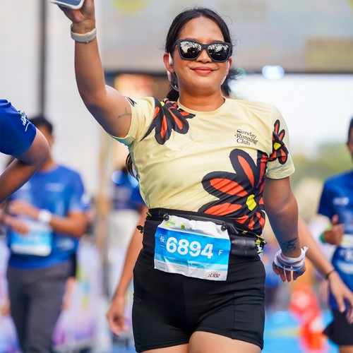 Race photo from BOGORUN 2026