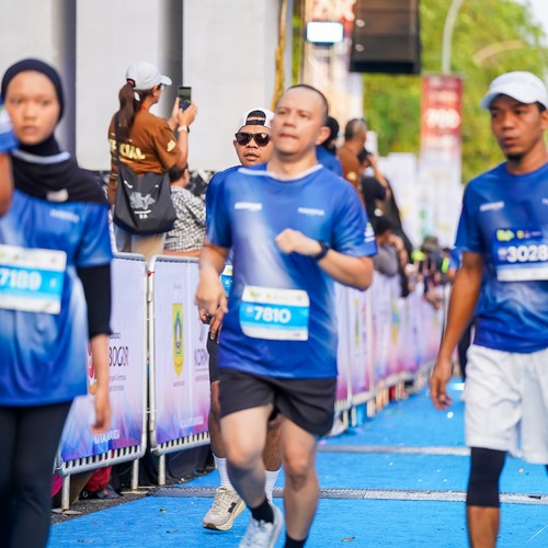 Race photo from BOGORUN 2026