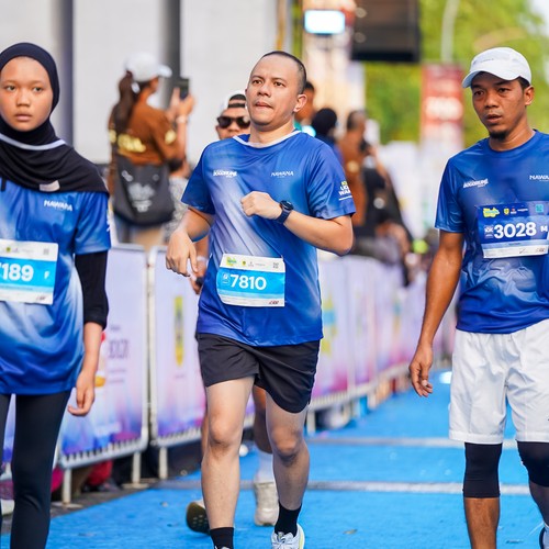 Race photo from BOGORUN 2026