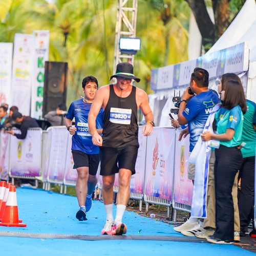Race photo from BOGORUN 2026