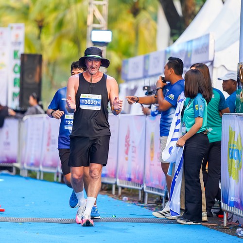 Race photo from BOGORUN 2026
