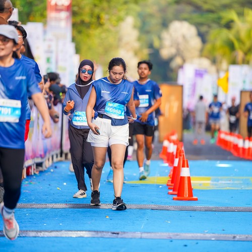 Race photo from BOGORUN 2026