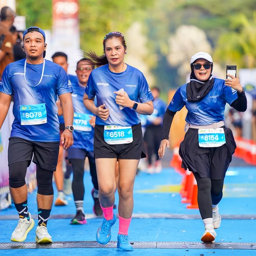 Race photo from BOGORUN 2026