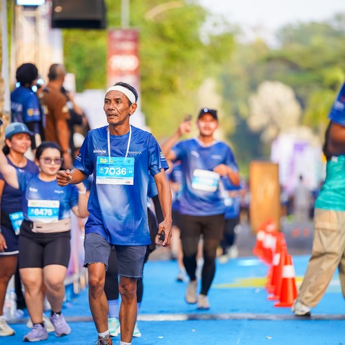 Race photo from BOGORUN 2026
