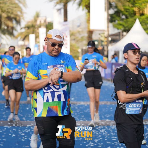 Race photo from ISOPLUS RUN 2026 - JAKARTA