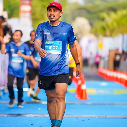 Race photo from BOGORUN 2026