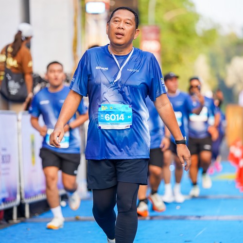 Race photo from BOGORUN 2026