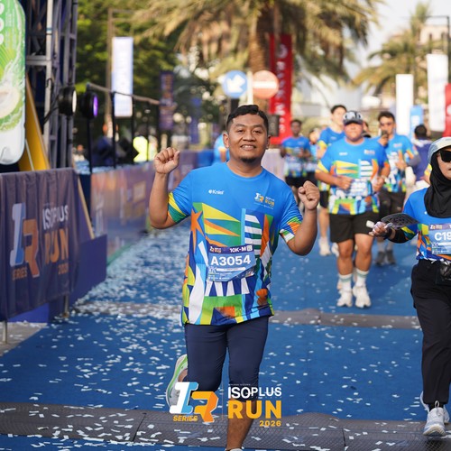 Race photo from ISOPLUS RUN 2026 - JAKARTA