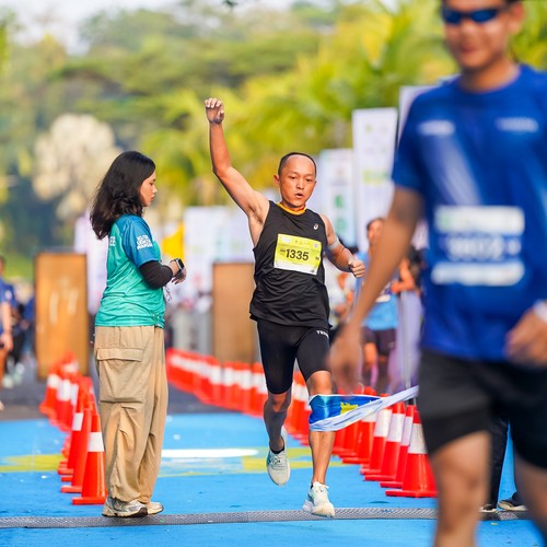 Race photo from BOGORUN 2026