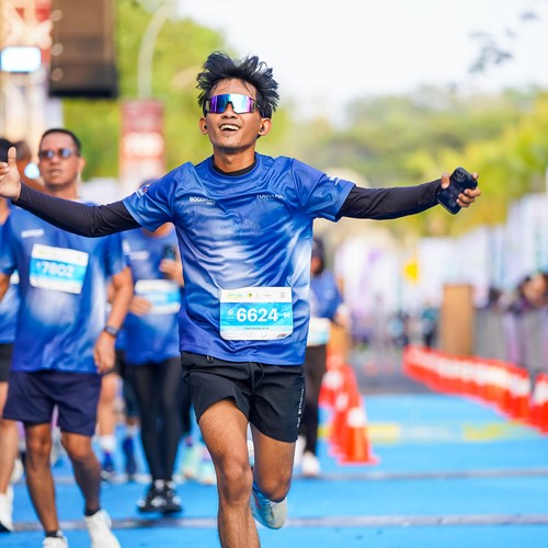 Race photo from BOGORUN 2026