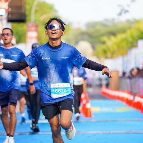 Race photo from BOGORUN 2026