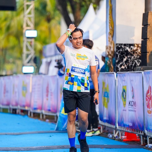 Race photo from BOGORUN 2026