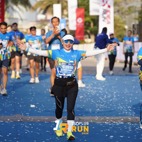 Race photo from ISOPLUS RUN 2026 - JAKARTA