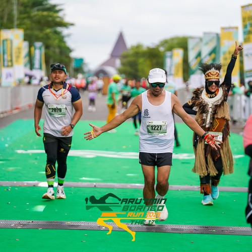Race photo from ARUTMIN BORNEO RUN 2025