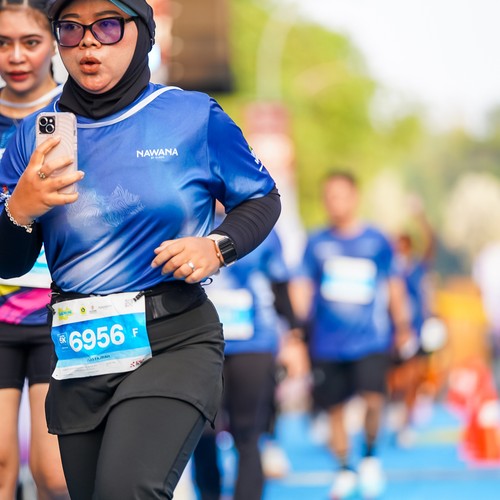 Race photo from BOGORUN 2026