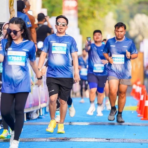 Race photo from BOGORUN 2026