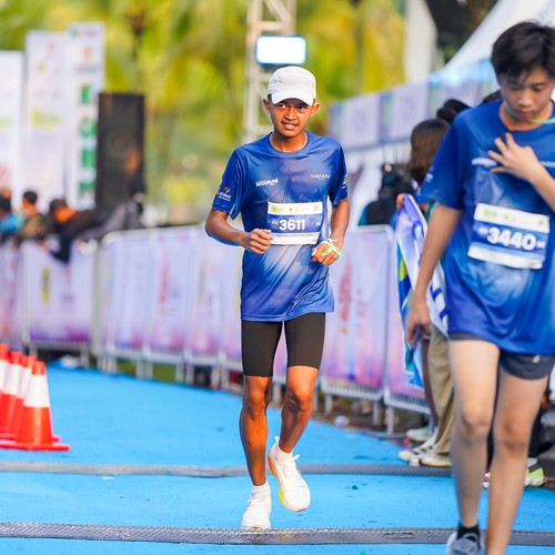 Race photo from BOGORUN 2026