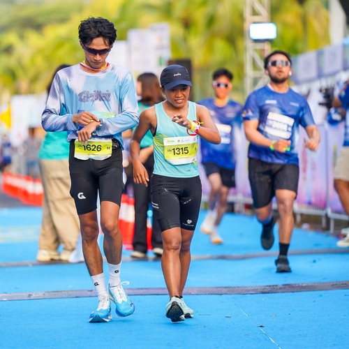 Race photo from BOGORUN 2026