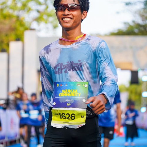 Race photo from BOGORUN 2026