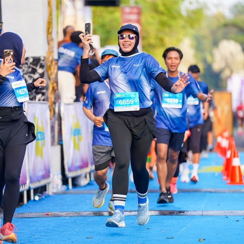 Race photo from BOGORUN 2026