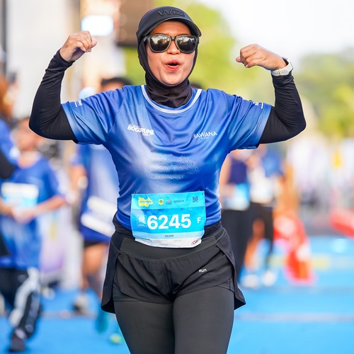 Race photo from BOGORUN 2026