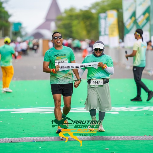 Race photo from ARUTMIN BORNEO RUN 2025