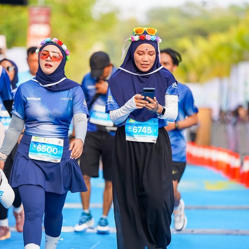 Race photo from BOGORUN 2026