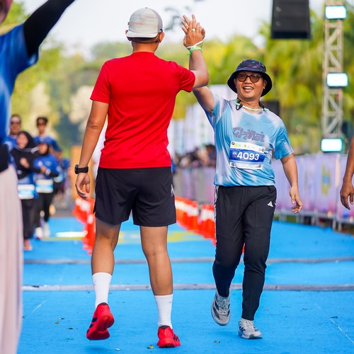Race photo from BOGORUN 2026