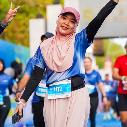 Race photo from BOGORUN 2026