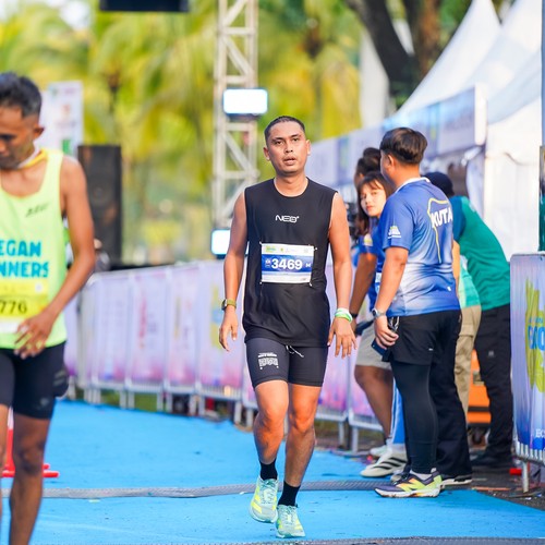 Race photo from BOGORUN 2026