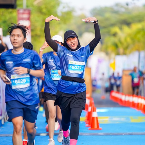 Race photo from BOGORUN 2026