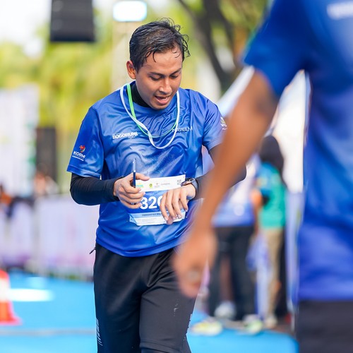 Race photo from BOGORUN 2026