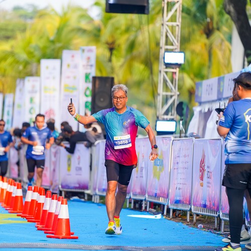 Race photo from BOGORUN 2026