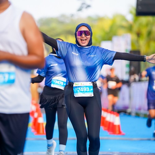 Race photo from BOGORUN 2026