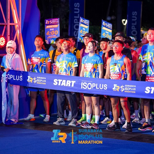 Race photo from SURABAYA ISOPLUS MARATHON 2026