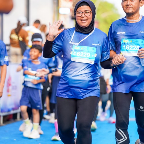 Race photo from BOGORUN 2026