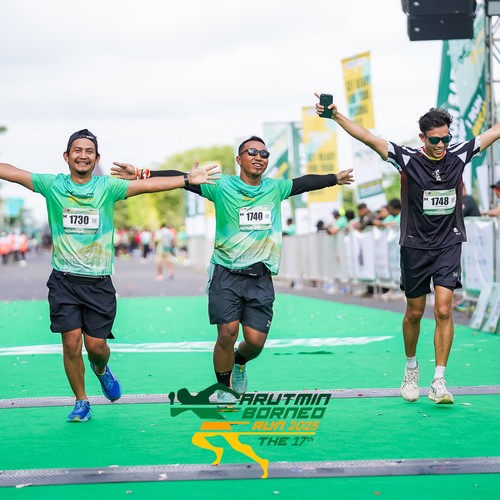 Race photo from ARUTMIN BORNEO RUN 2025