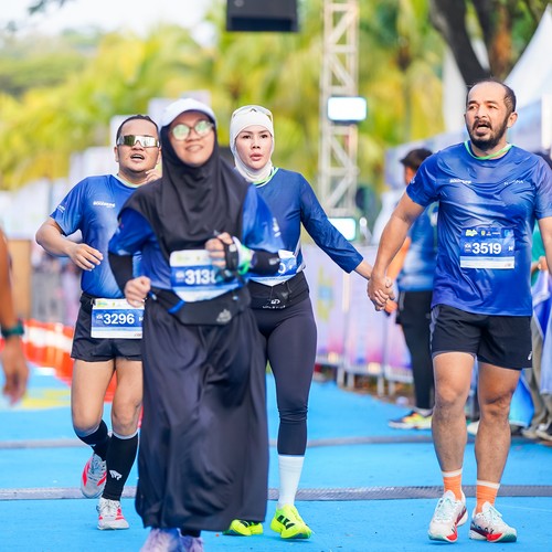 Race photo from BOGORUN 2026