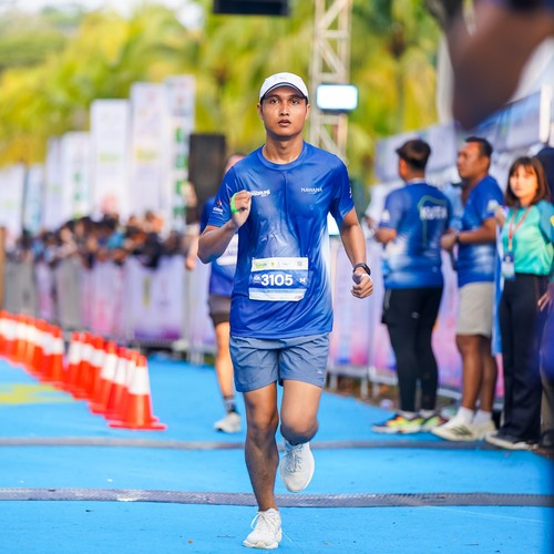 Race photo from BOGORUN 2026