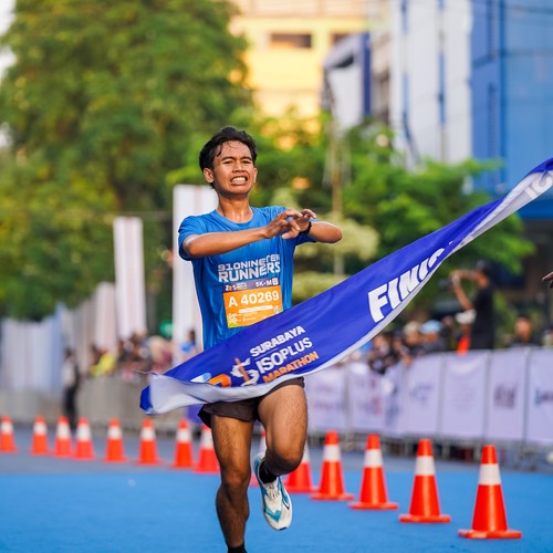 Race photo from SURABAYA ISOPLUS MARATHON 2026