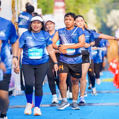 Race photo from BOGORUN 2026